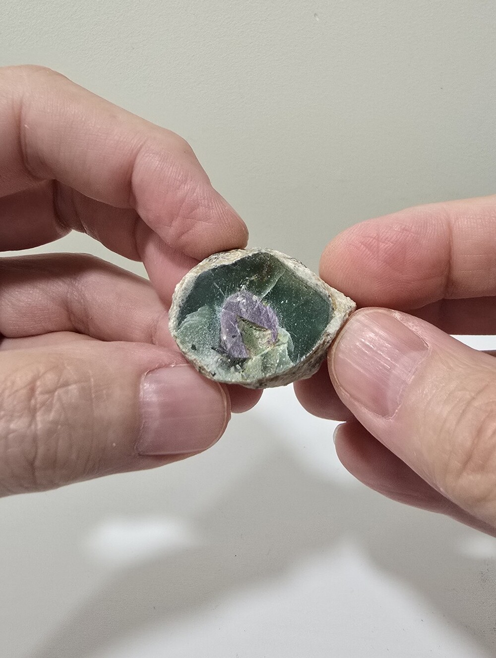 Ruby in Fuchsite Rough Crystal Cluster Specimen #C